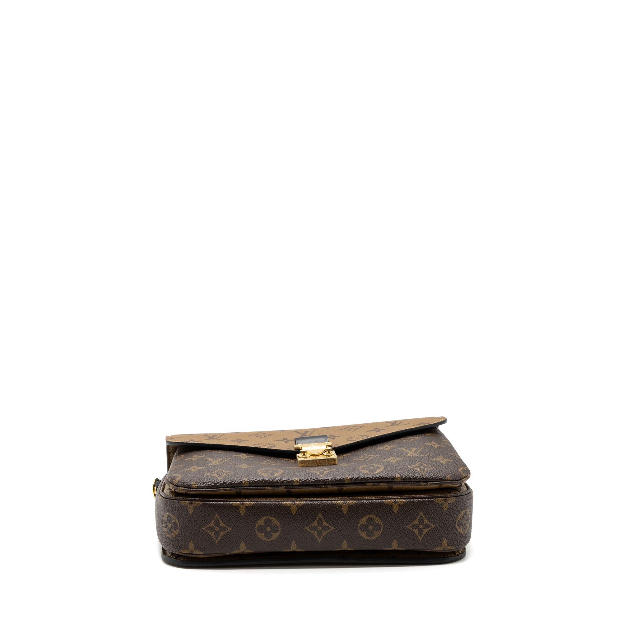 LOUIS VUITTON POCHETTE MÉTIS MONOGRAM REVERSE CANVAS GHW