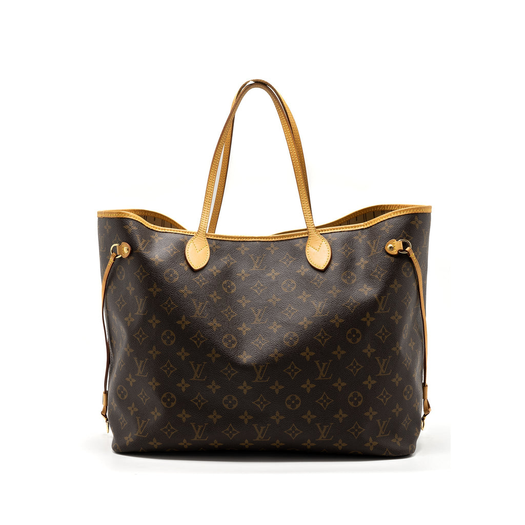 LOUIS VUITTON NEVERFULL GM MONOGRAM CANVAS GHW