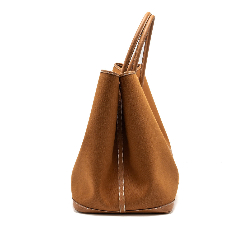 HERMES GARDEN PARTY 49 CANVAS/NEGONDA GOLD SHW