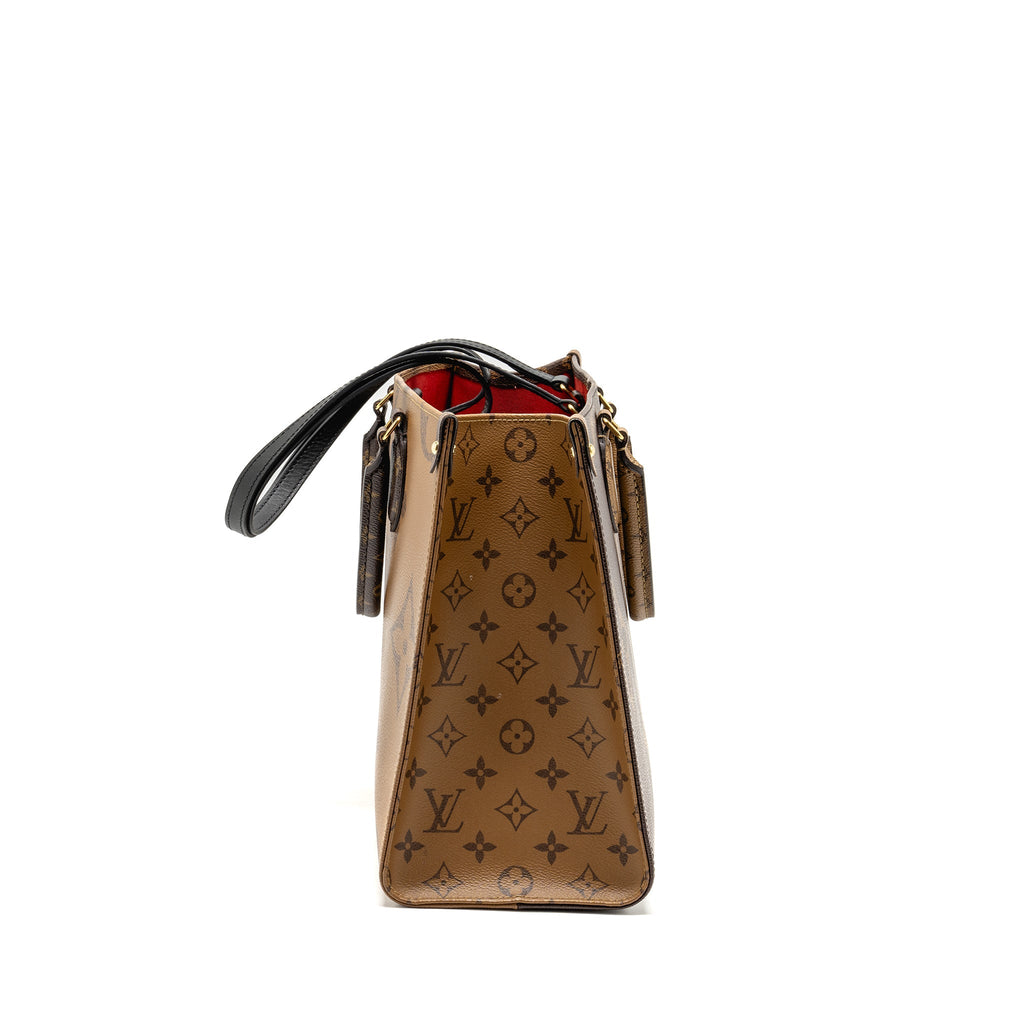 LOUIS VUITTON ONTHEGO MM MONOGRAM CANVAS GHW