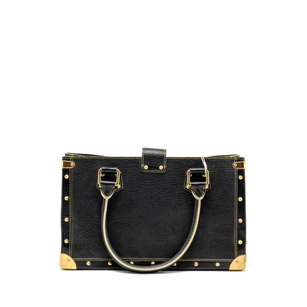 LOUIS VUITTON VINTAGE SHOULDER BAG BLACK GHW