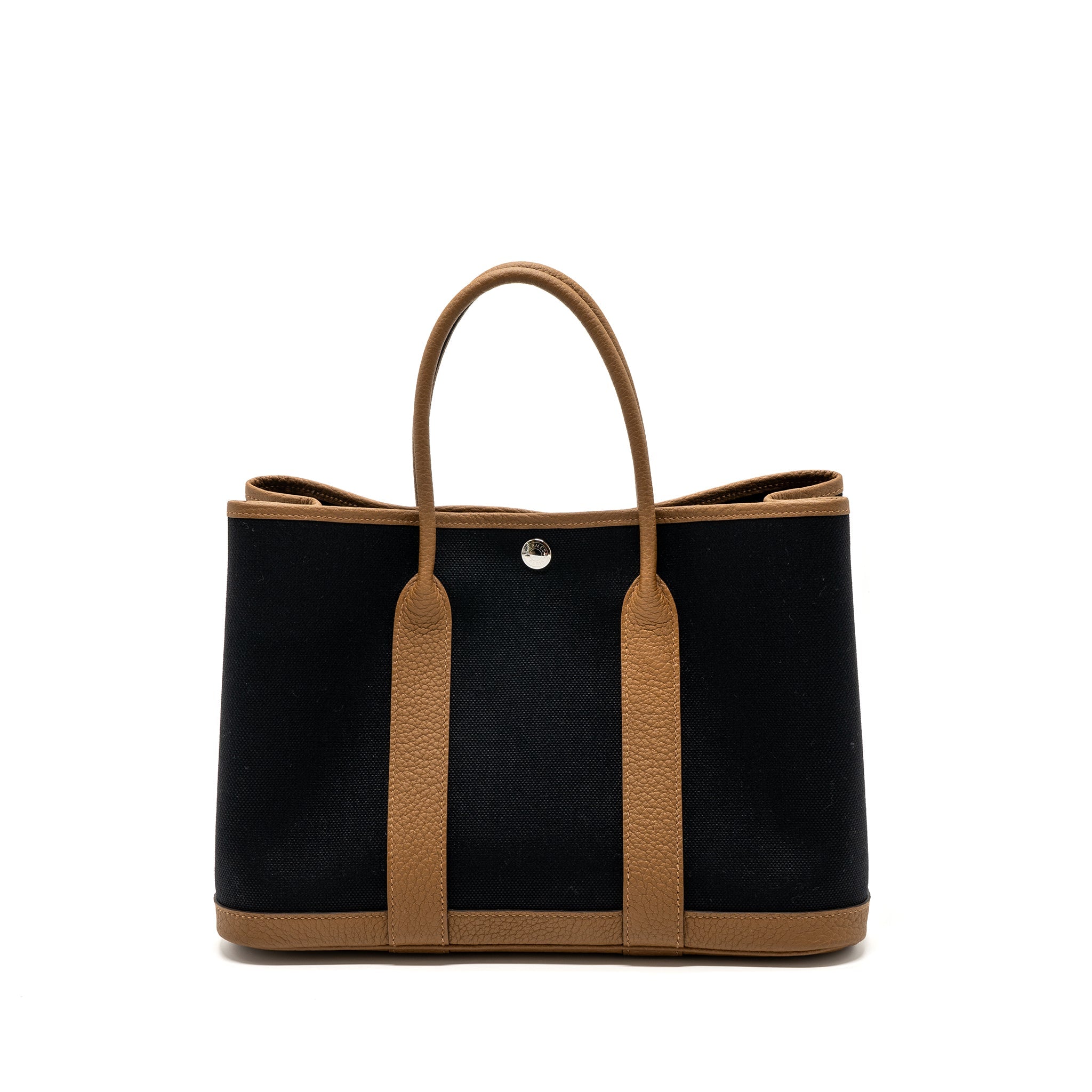 HERMES GARDEN PARTY 30 CANVAS/NEGONDA ALEZAN/BLACK SHW