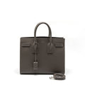 SAINT LAURENT/YSL SAC DE JOUR SMALL GRAINED CALFSKIN GREY SHW