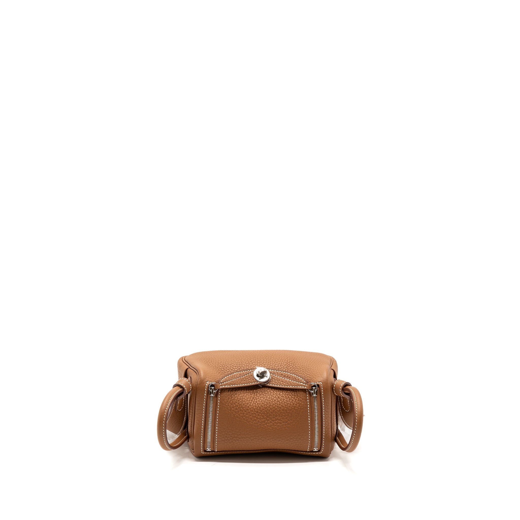 HERMES MINI LINDY CLEMENCE GOLD SHW