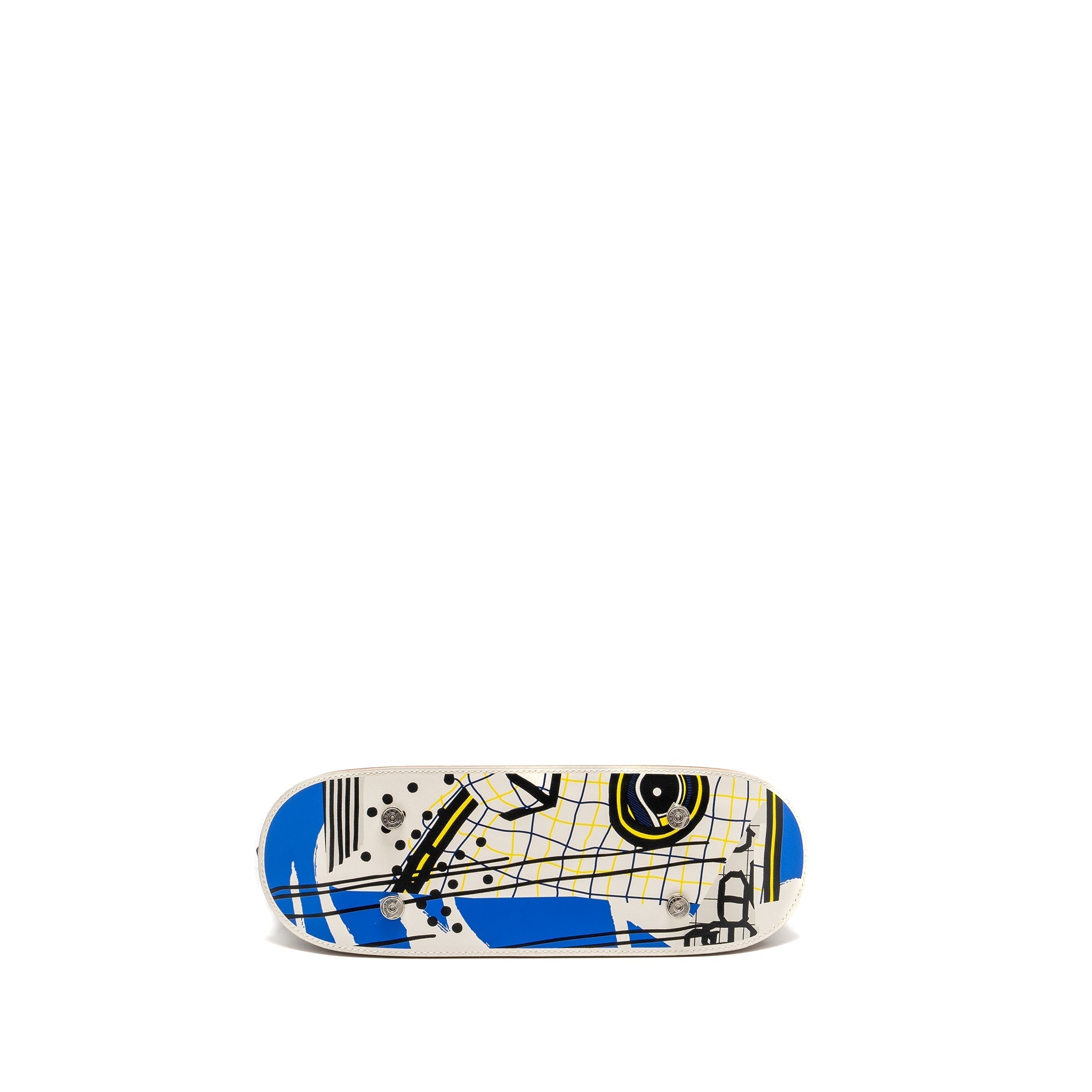 HERMES BOLIDE SKATEBOARD 31 TOGO VERT DE GRIS/NATURAL SABLE/MULTICOLOUR SHW