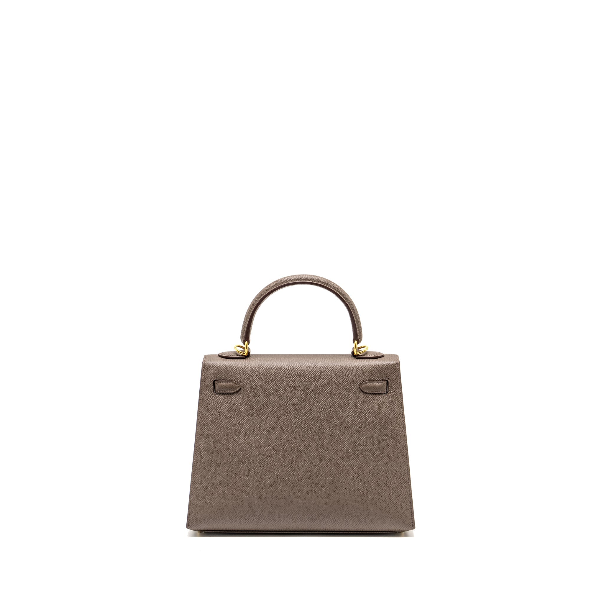 HERMES KELLY 25 EPSOM GRIS ETAIN GHW