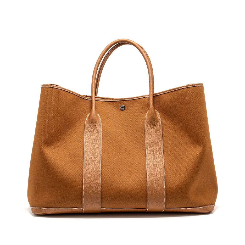 HERMES GARDEN PARTY 49 CANVAS/NEGONDA GOLD SHW