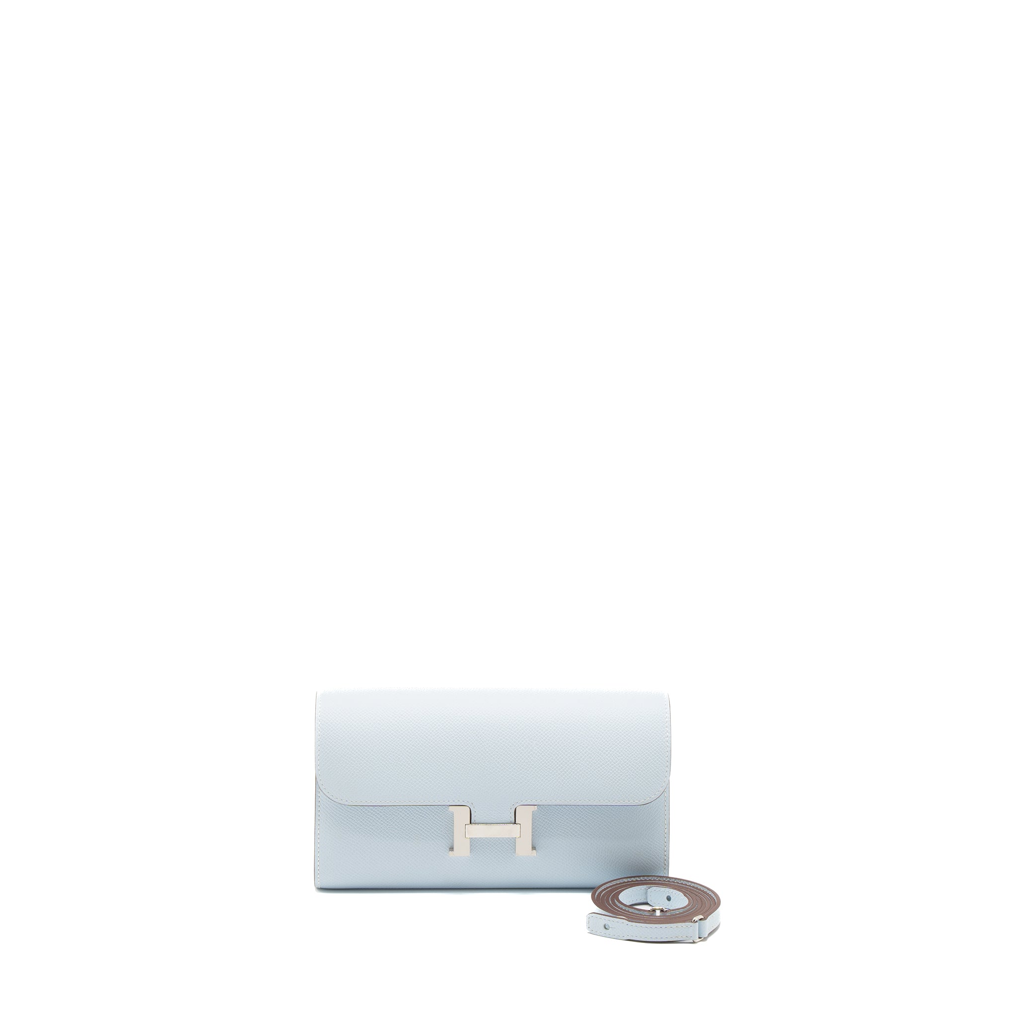 HERMES CONSTANCE TO GO EPSOM BLUE BRUME SHW