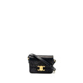 CELINE TEEN TRIOMPHE BAG CALFSKIN BLACK GHW