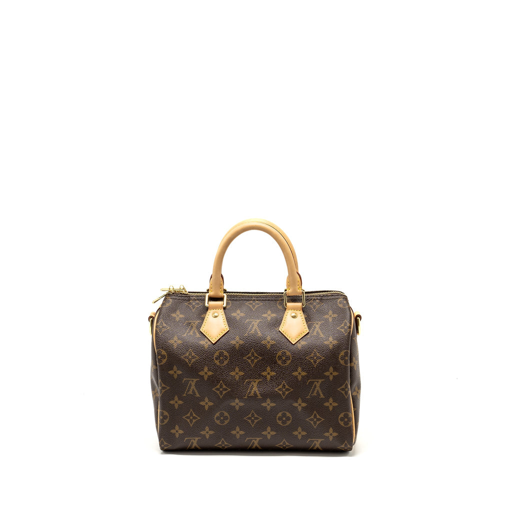 LOUIS VUITTON SPEEDY BANDOULIERE 25 MONOGRAM CANVAS GHW