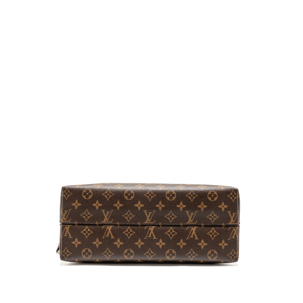LOUIS VUITTON ALMA B’N’B BAG MONOGRAM CANVAS RASPBERRY GHW
