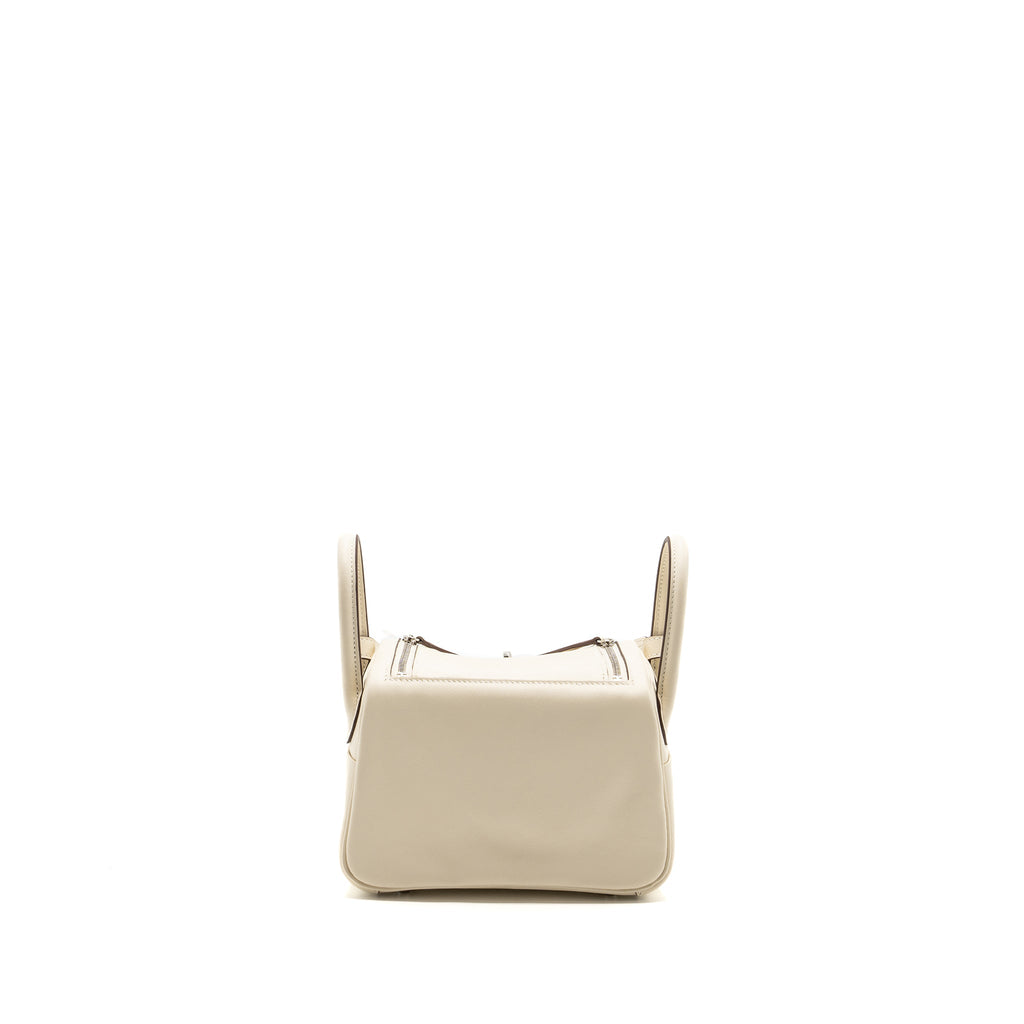 HERMES MINI LINDY SWIFT NATA / LIME SHW