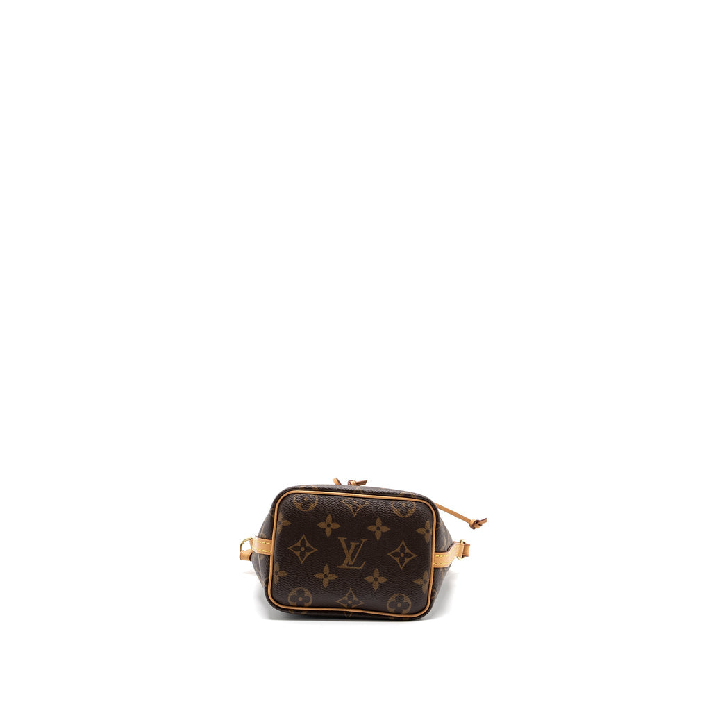 LOUIS VUITTON NANO NOE MONOGRAM CANVAS GHW