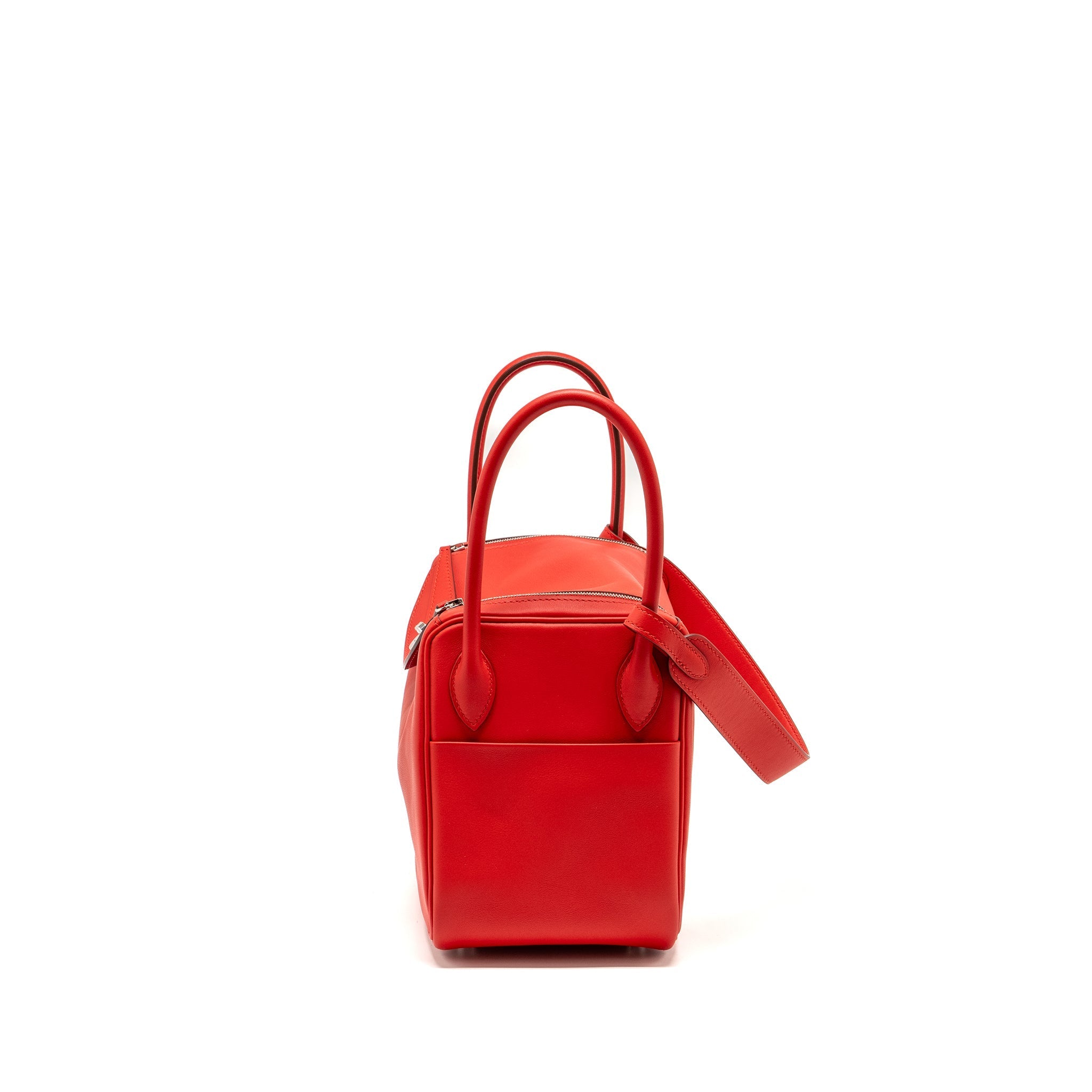 HERMES LINDY 26 SWIFT ROUGE DE COEUR/ROUGE PIMENT SHW