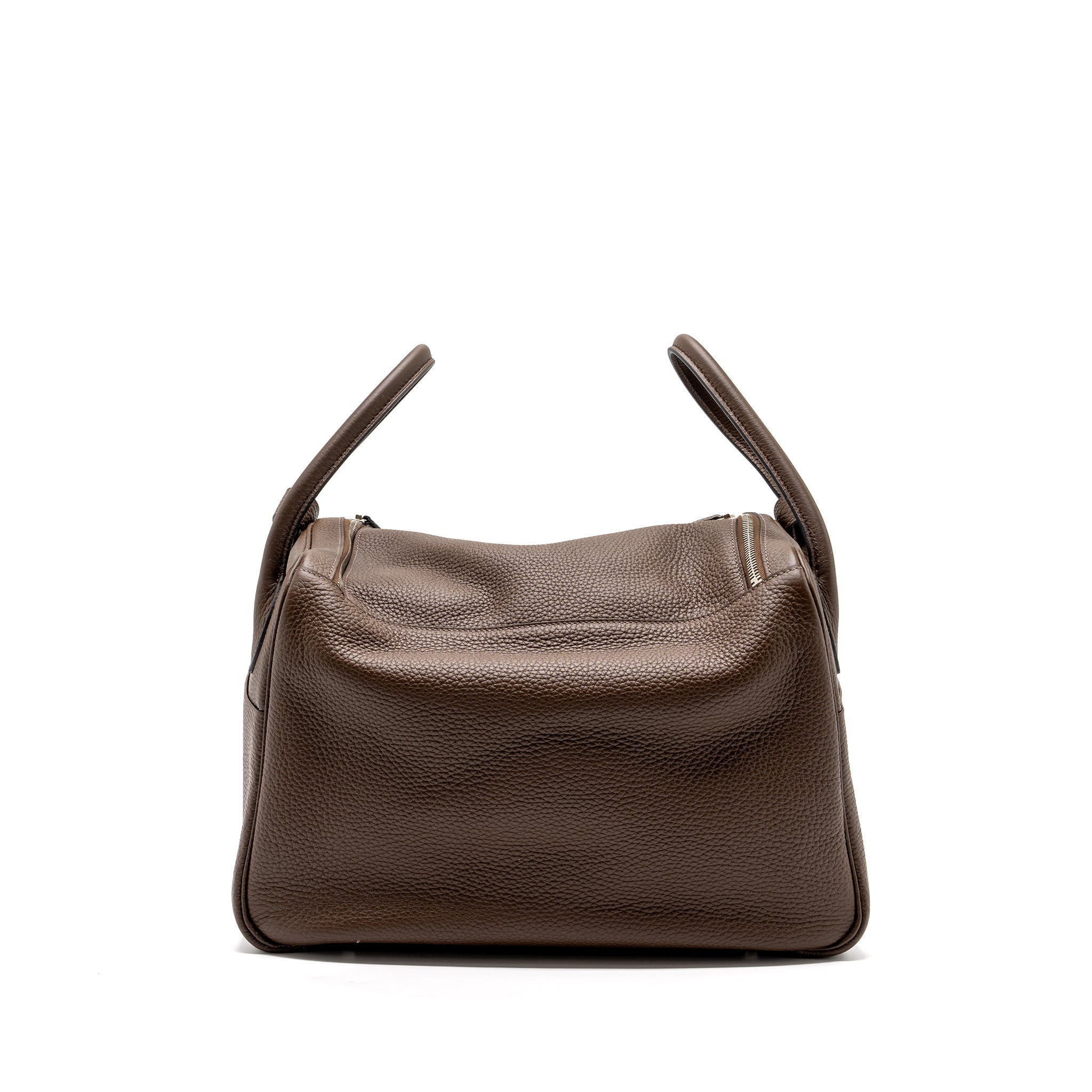 HERMES LINDY 34 CLEMENCE CHOCOLATE SHW
