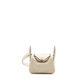 HERMES MINI LINDY SWIFT NATA / LIME SHW