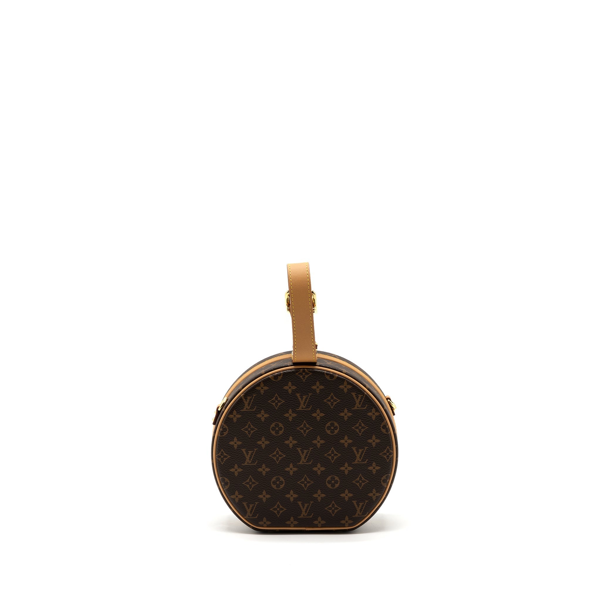 LOUIS VUITTON PETITE BOITE CHAPEAU MONOGRAM CANVAS GHW