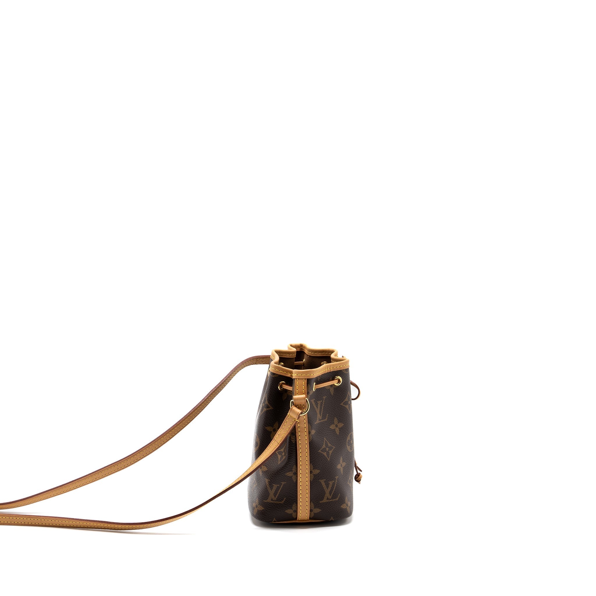 LOUIS VUITTON NANO NOE MONOGRAM CANVAS GHW