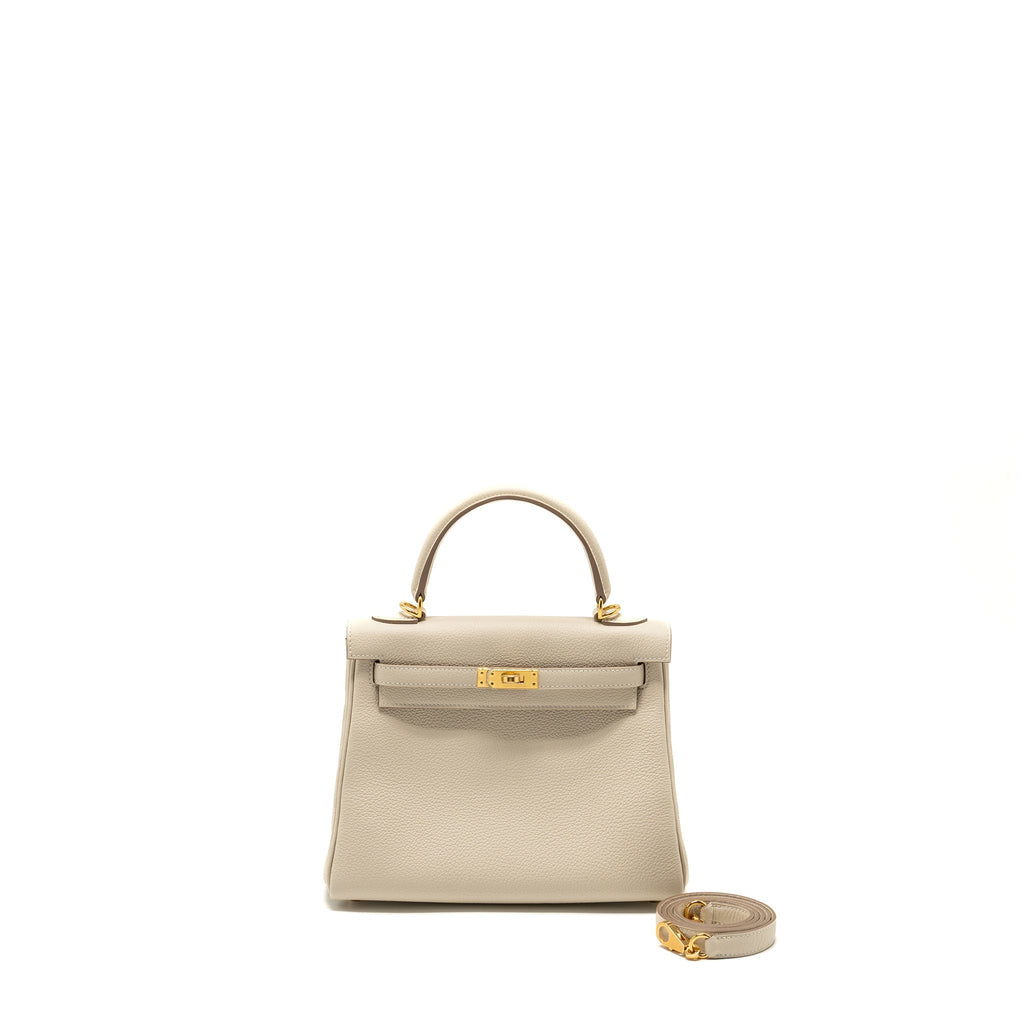 HERMES KELLY 25 TOGO CRAIE GHW
