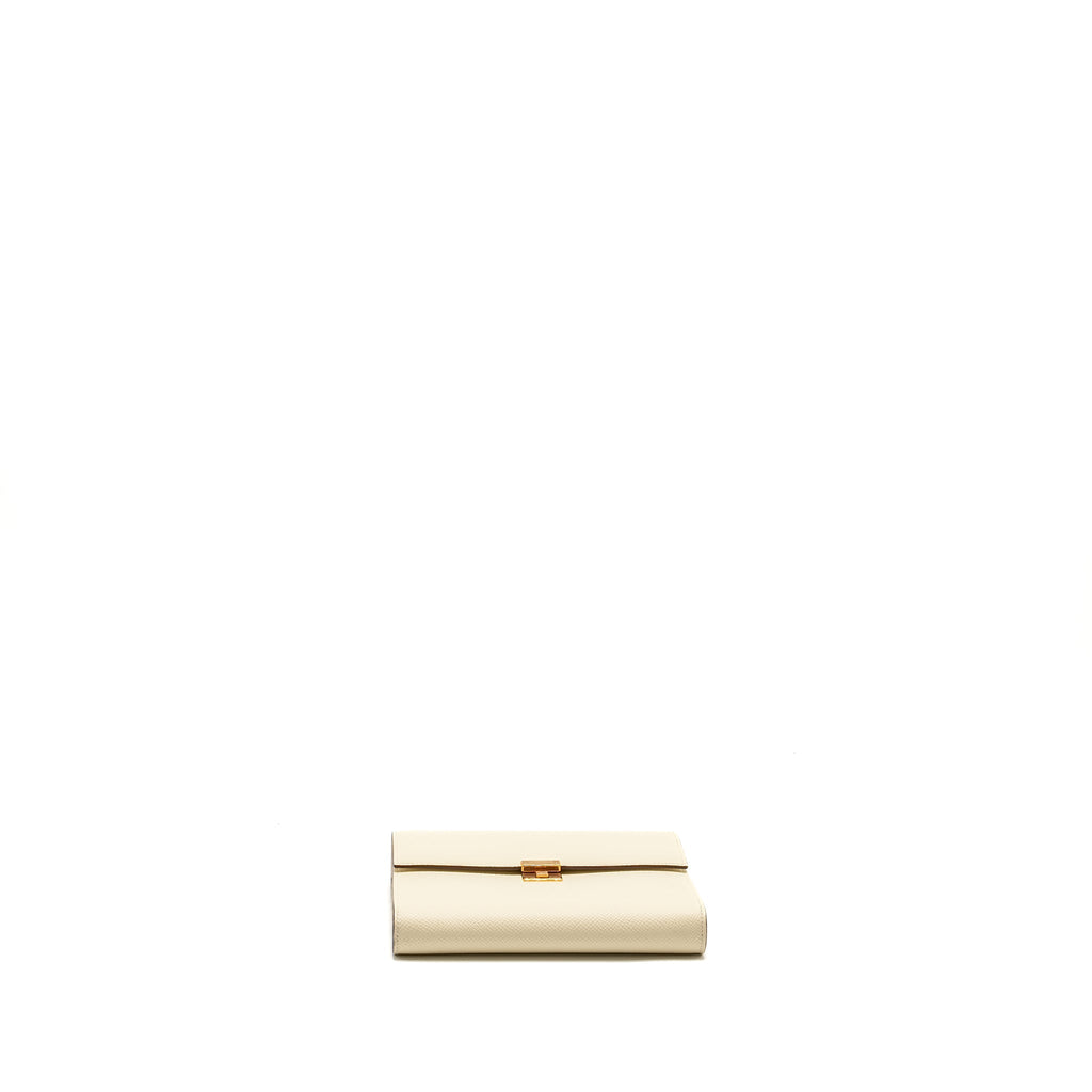 HERMES CLIC 16 WALLET EPSOM NATA RGHW