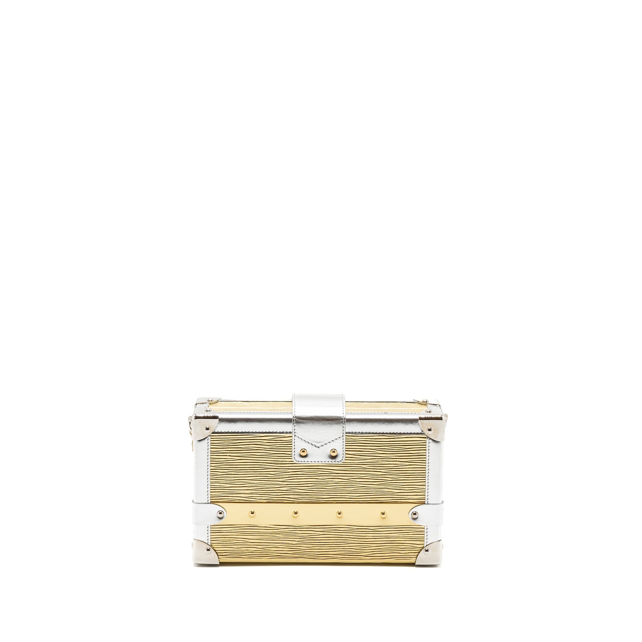 LOUIS VUITTON PETIT MALLE EPI GOLD / SILVER SHW