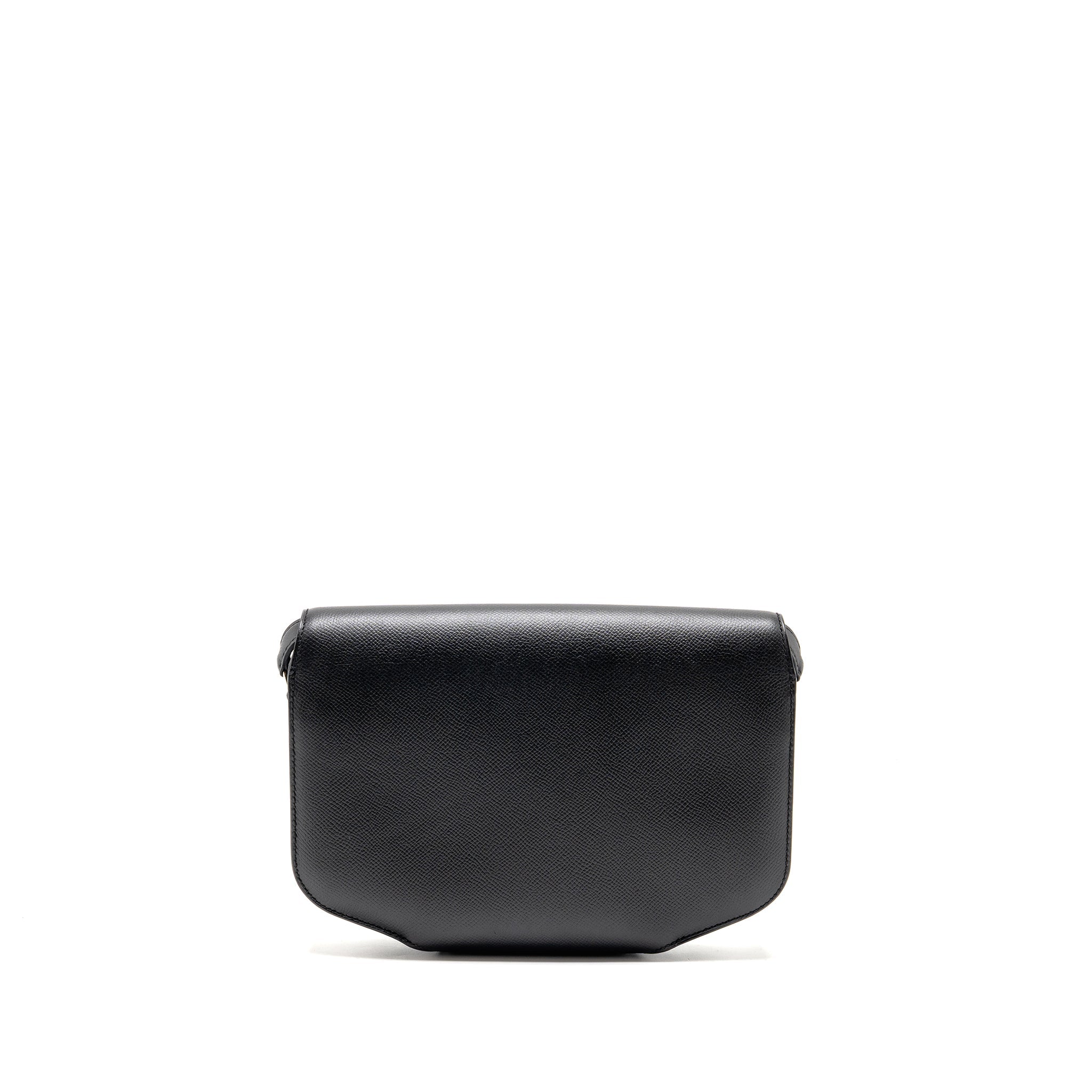 HERMES CHERCHE-MIDI SHOULDER BAG EPSOM BLACK SHW