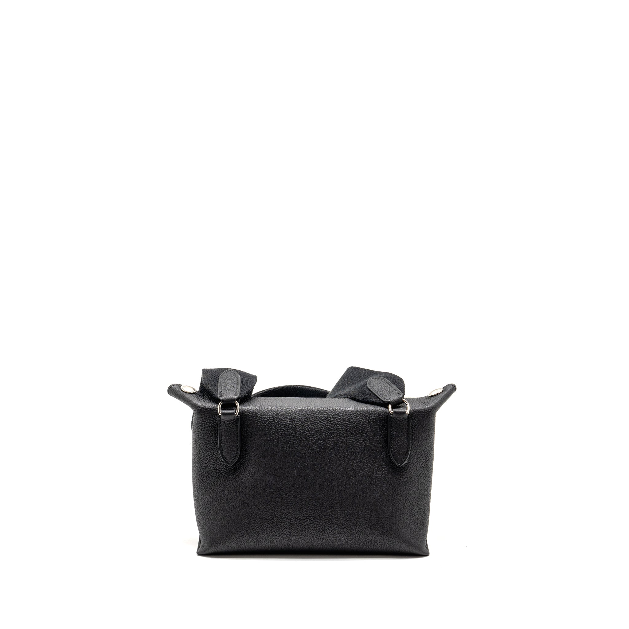 HERMES VIDEPOCHES BAG TOGO BLACK SHW