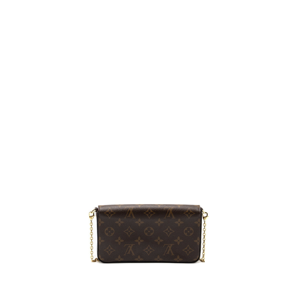 LOUIS VUITTON FELICIE POCHETTE MONOGRAM CANVAS GHW