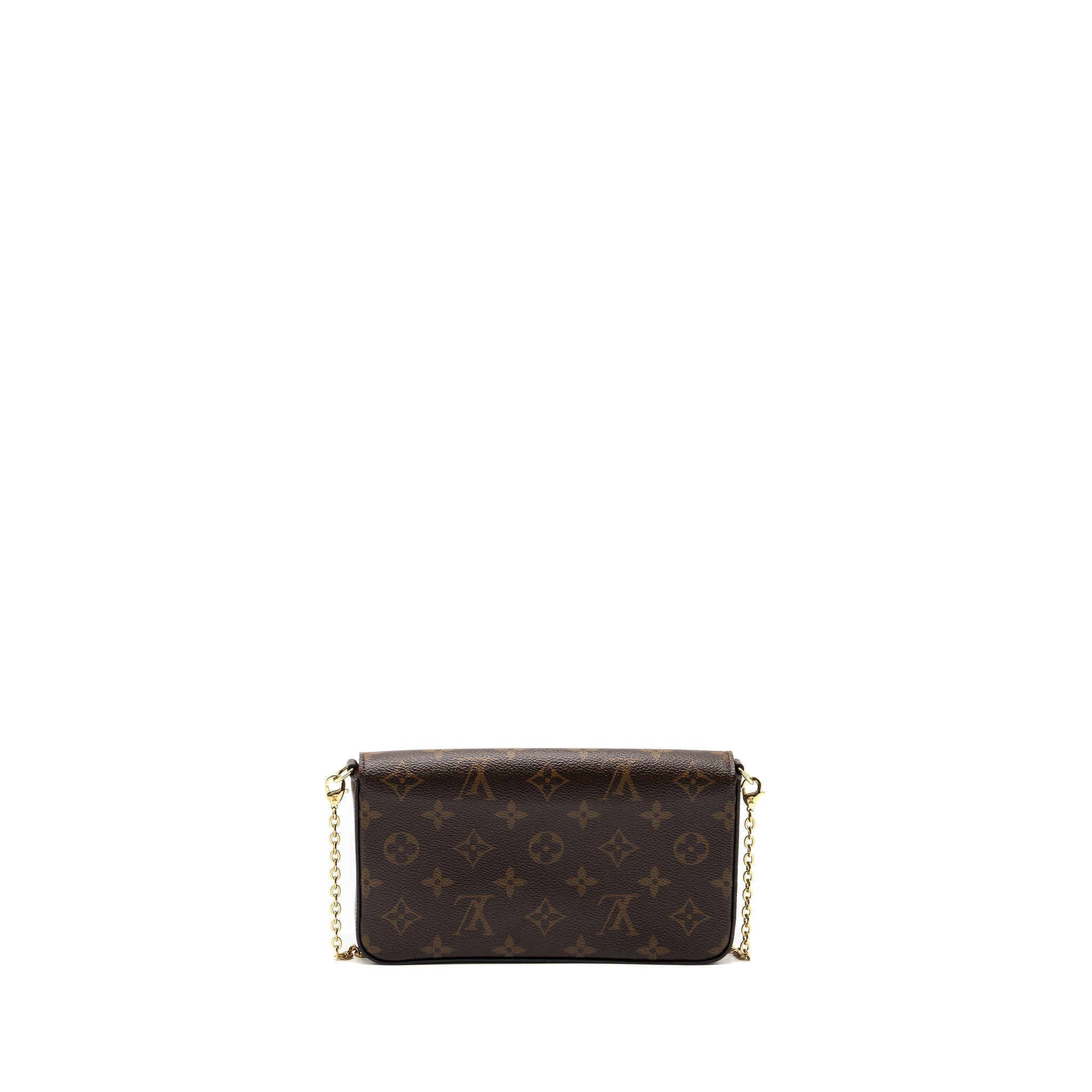 LOUIS VUITTON FELICIE POCHETTE MONOGRAM CANVAS GHW