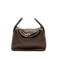 HERMES LINDY 34 CLEMENCE CHOCOLATE SHW