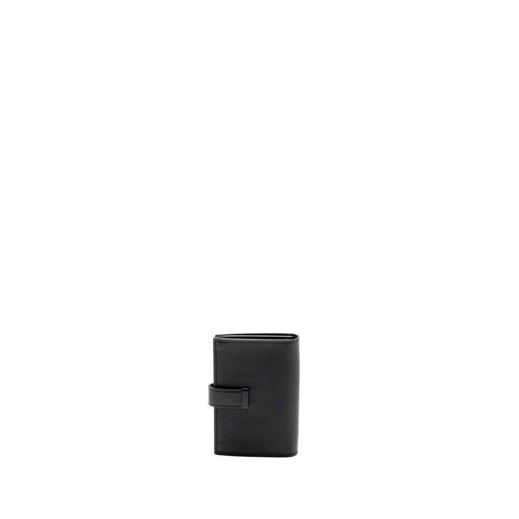 HERMES BEARN CARD HOLDER MADAME BLACK GHW