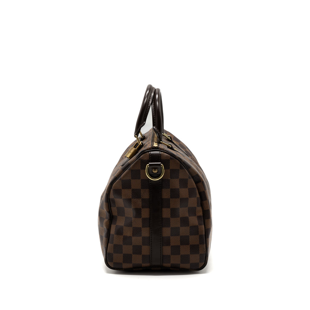 LOUIS VUITTON SPEEDY BANDOULIERE 30 DAMIER EBENE GHW