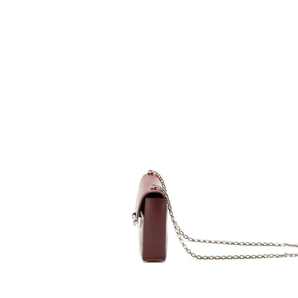 HERMES MINI VERROU BAG TADELAKT ROUGE H SHW