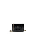 CHANEL 24C 31 WALLET ON CHAIN SHINY CALFSKIN BLACK LGHW (MICROCHIP)