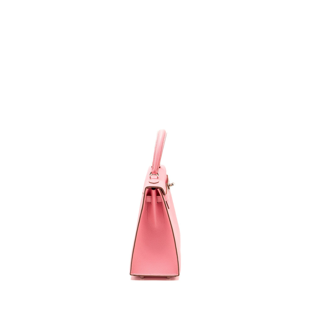 HERMES KELLY 25 EPSOM 1Q ROSE CONFETTI SHW