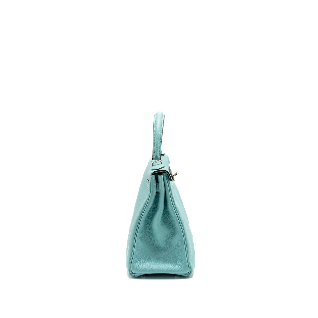 HERMES KELLY 28 TOGO BLUE ATOLL SHW