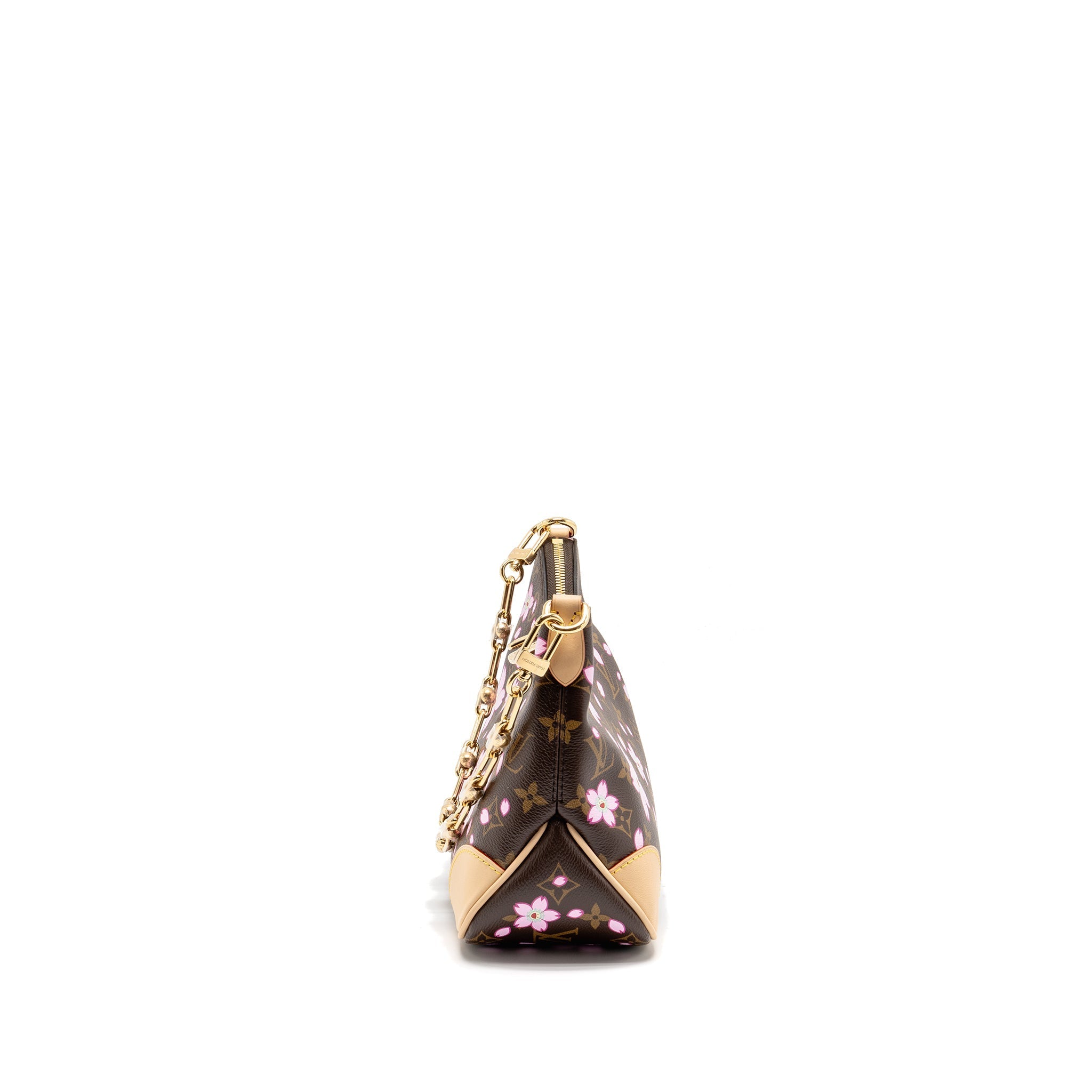 LOUIS VUITTON X TAKASHI MURAKAMI BOULOGNE PM CHERRY BLOSSOM MONOGRAM CANVAS GHW