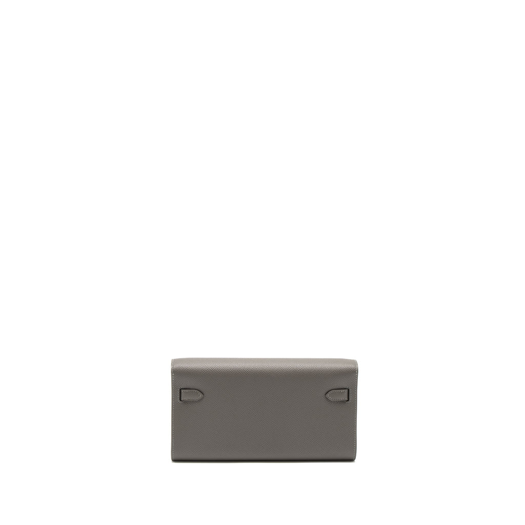 HERMES KELLY TO GO EPSOM GRIS MEYER GHW