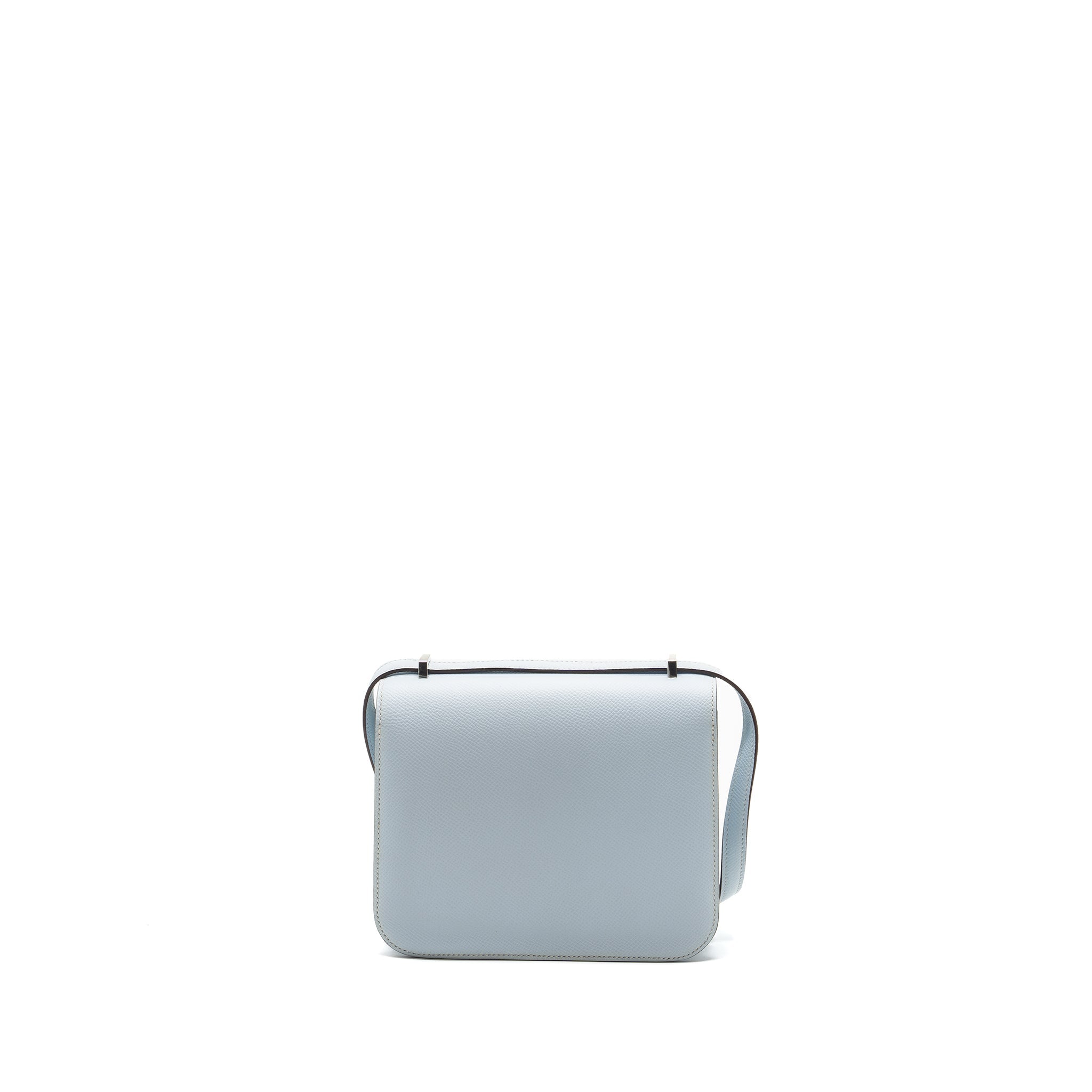 HERMES MINI CONSTANCE EPSOM BLUE BRUME SHW
