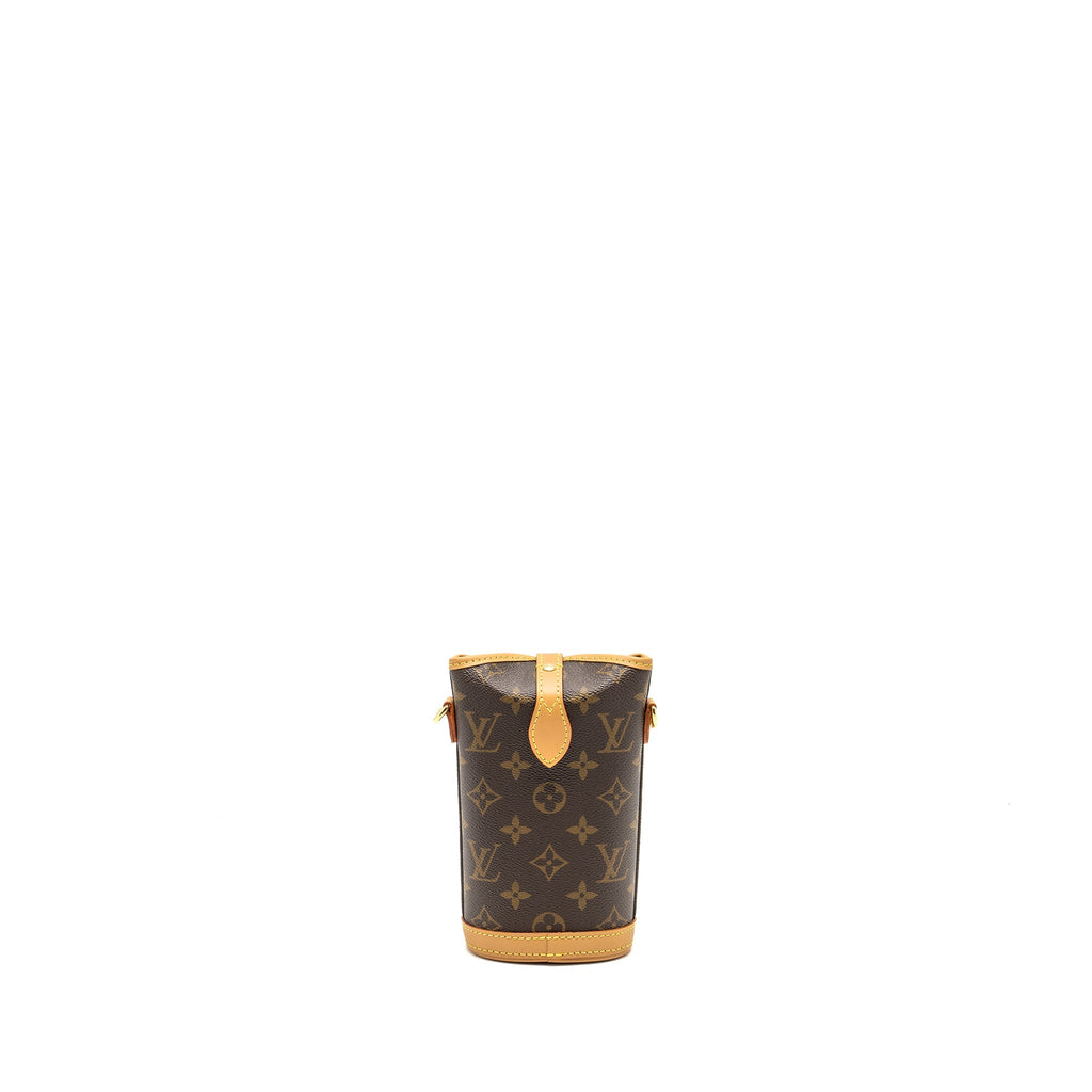 LOUIS VUITTON FOLD ME POUCH MONOGRAM CANVAS GHW