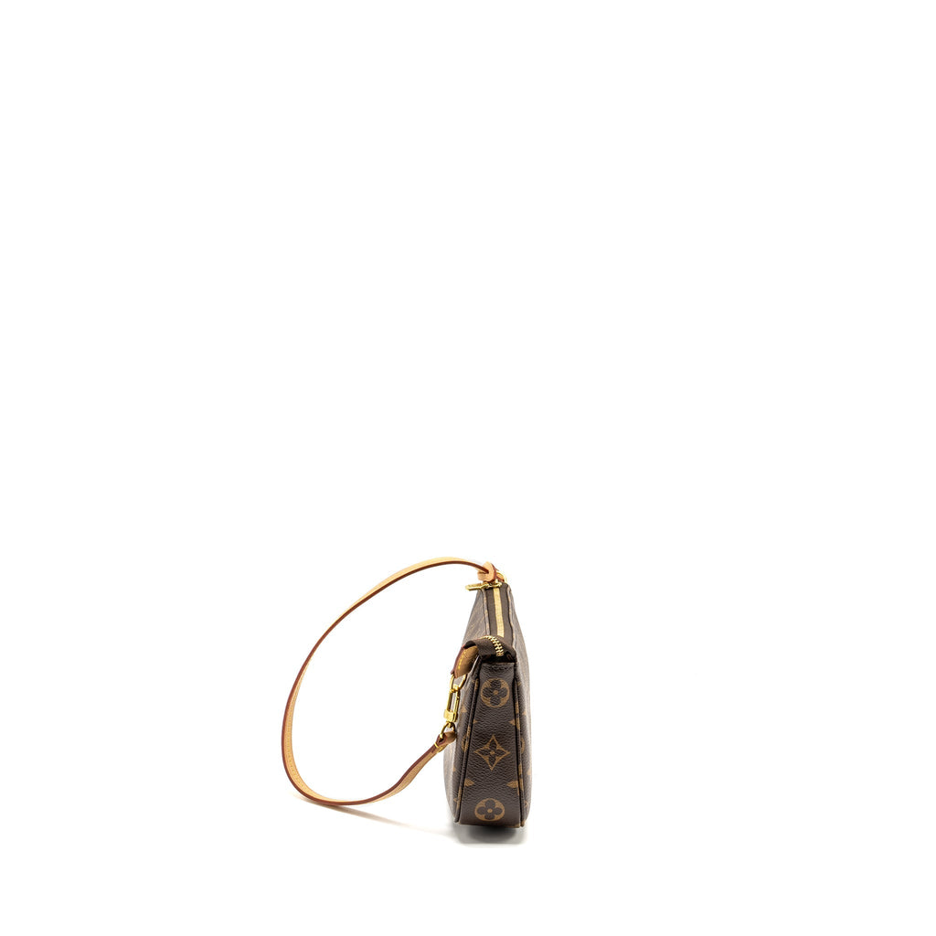 LOUIS VUITTON POCHETTE ACCESSORIES MONOGRAM CANVAS GHW