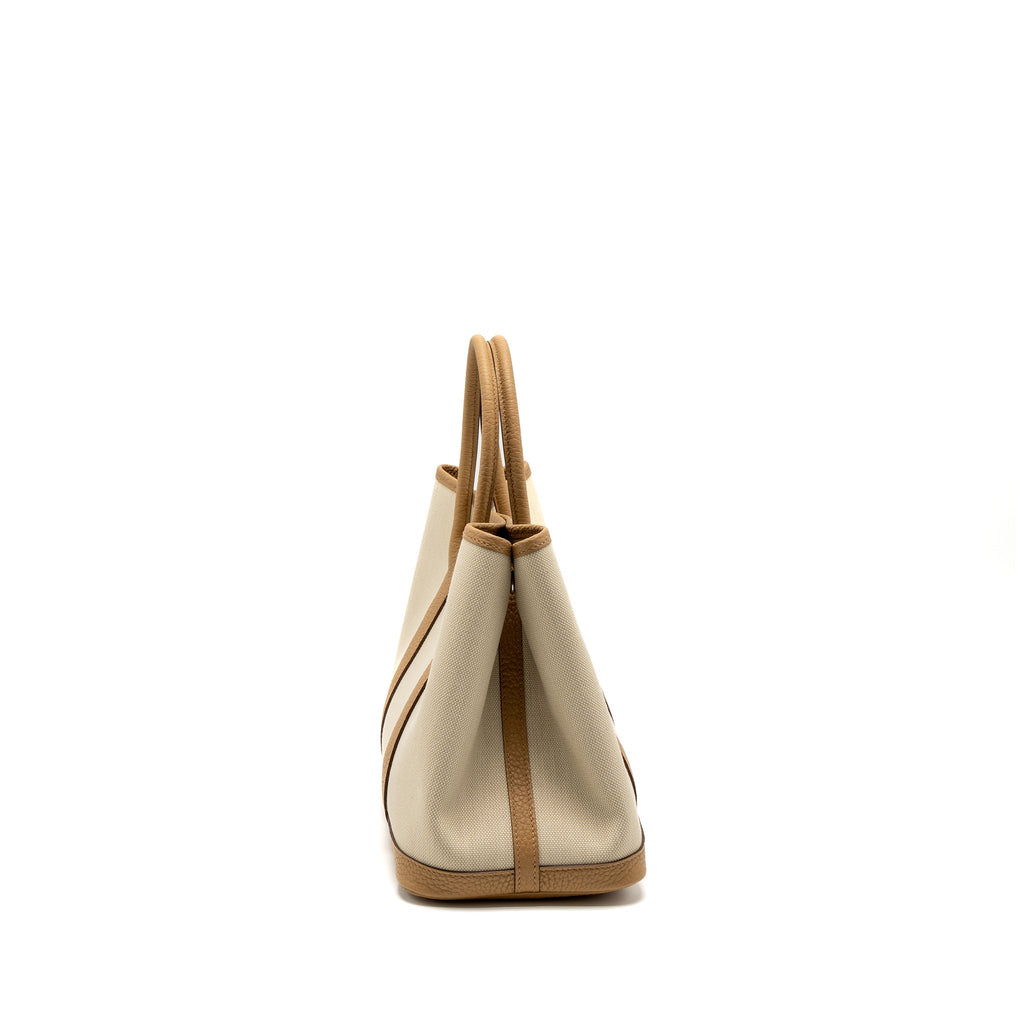 HERMES GARDEN PARTY 30 NEGONDA/CANVAS BISCUIT/BETON SHW