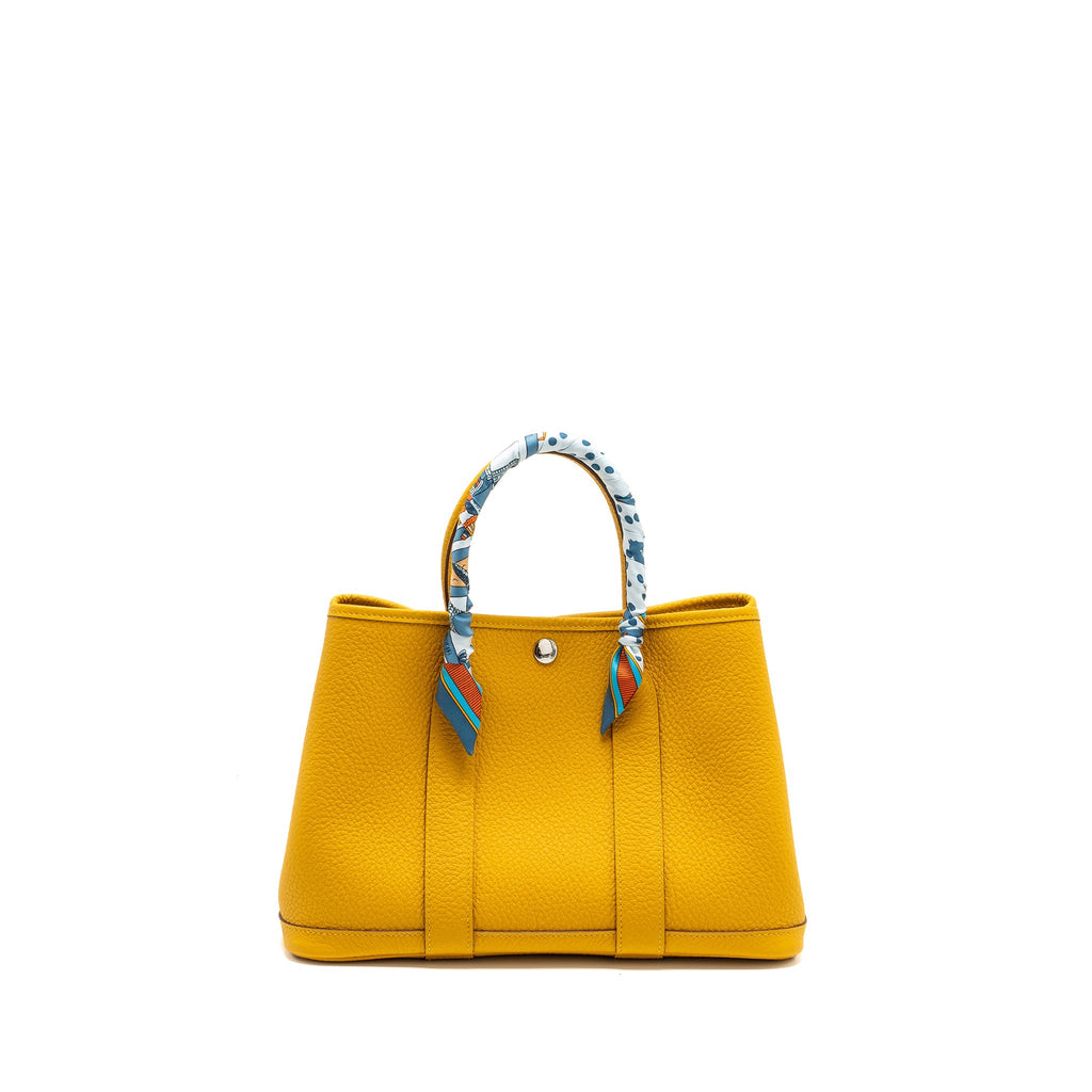 HERMES GARDEN PARTY 30 COUNTRY 9D JAUNE AMBRE SHW