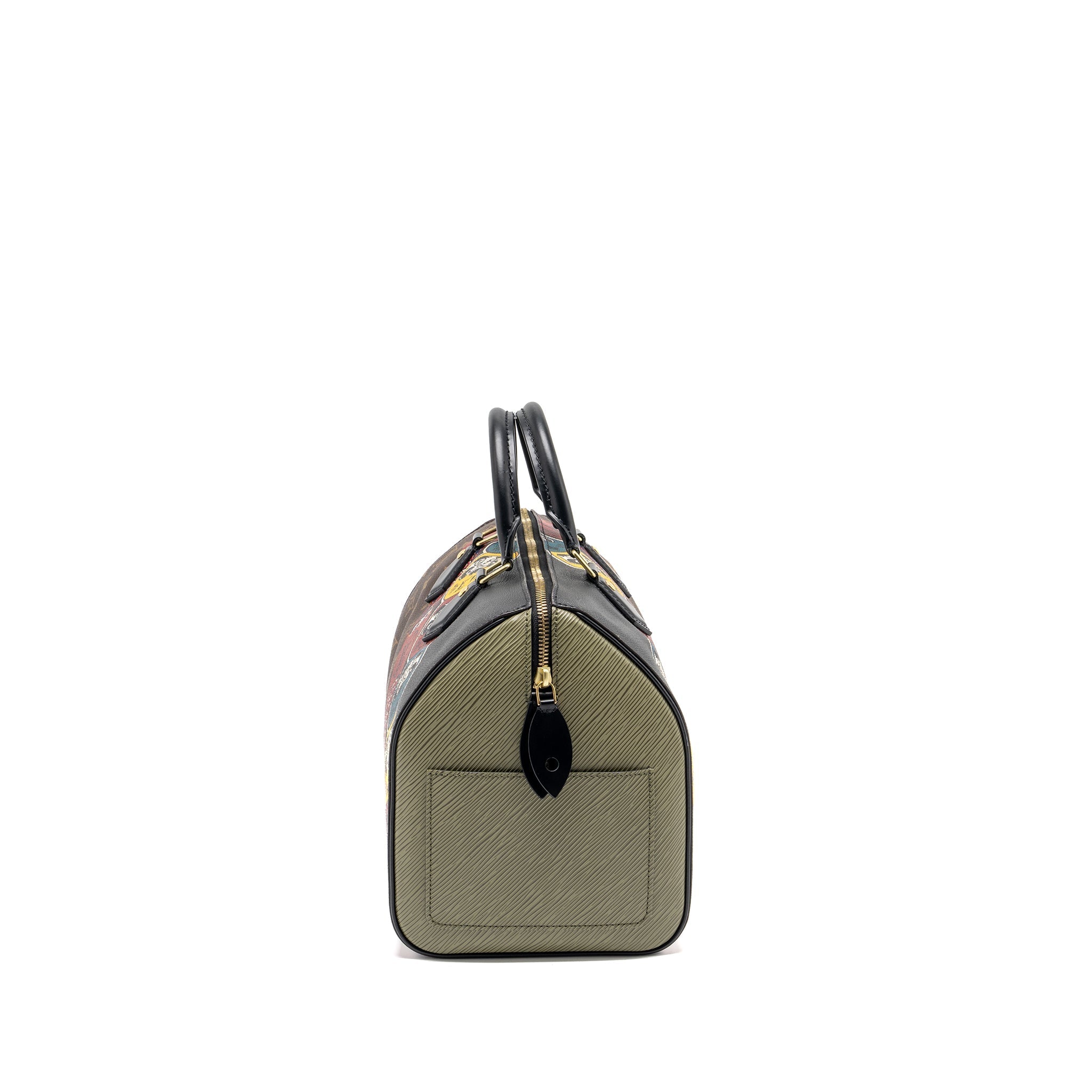 LOUIS VUITTON KABUKI LIMITED EDITION SPEEDY 30 MONOGRAM CANVAS/EPI MULTICOLOUR GHW