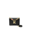 LOUIS VUITTON TWIST MM EPI BLACK GHW