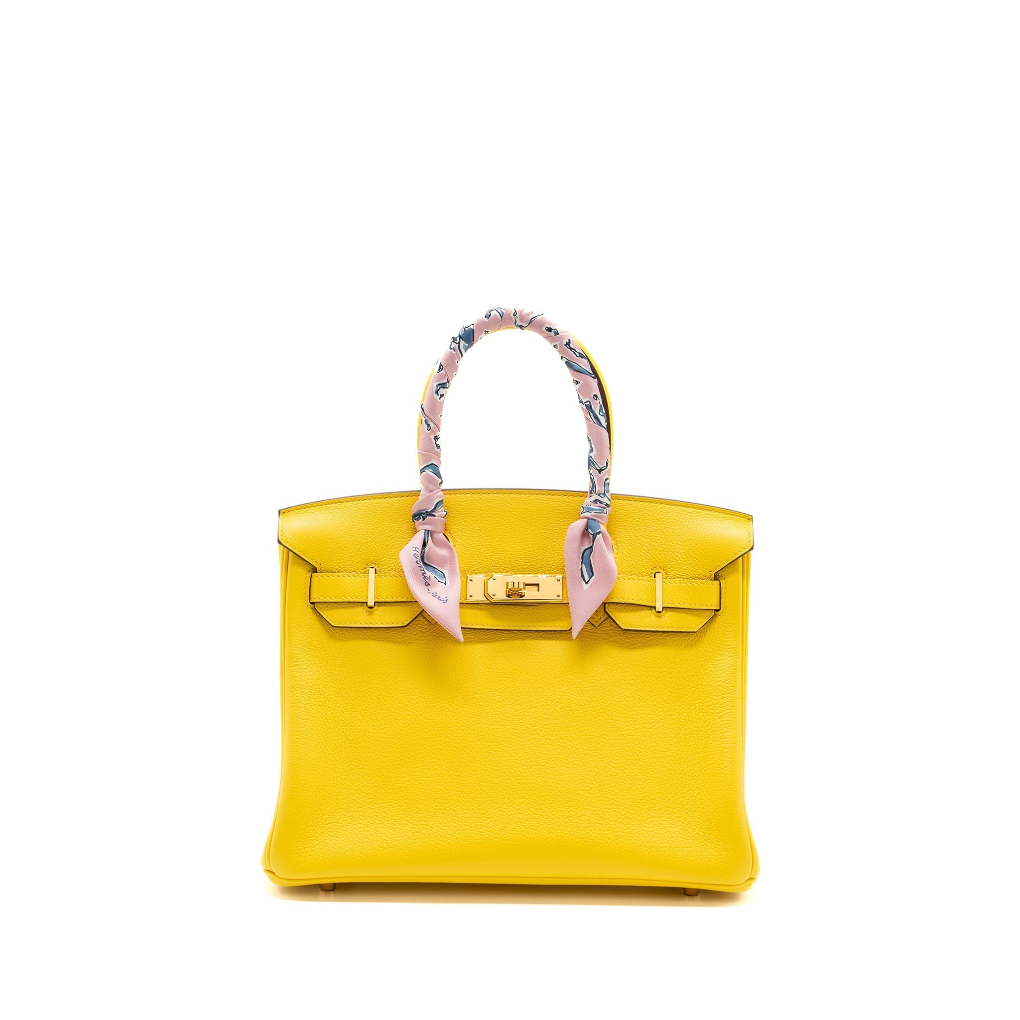 HERMES BIRKIN 30 TAURILLON NOVILLO JAUNE DE NAPLES GHW