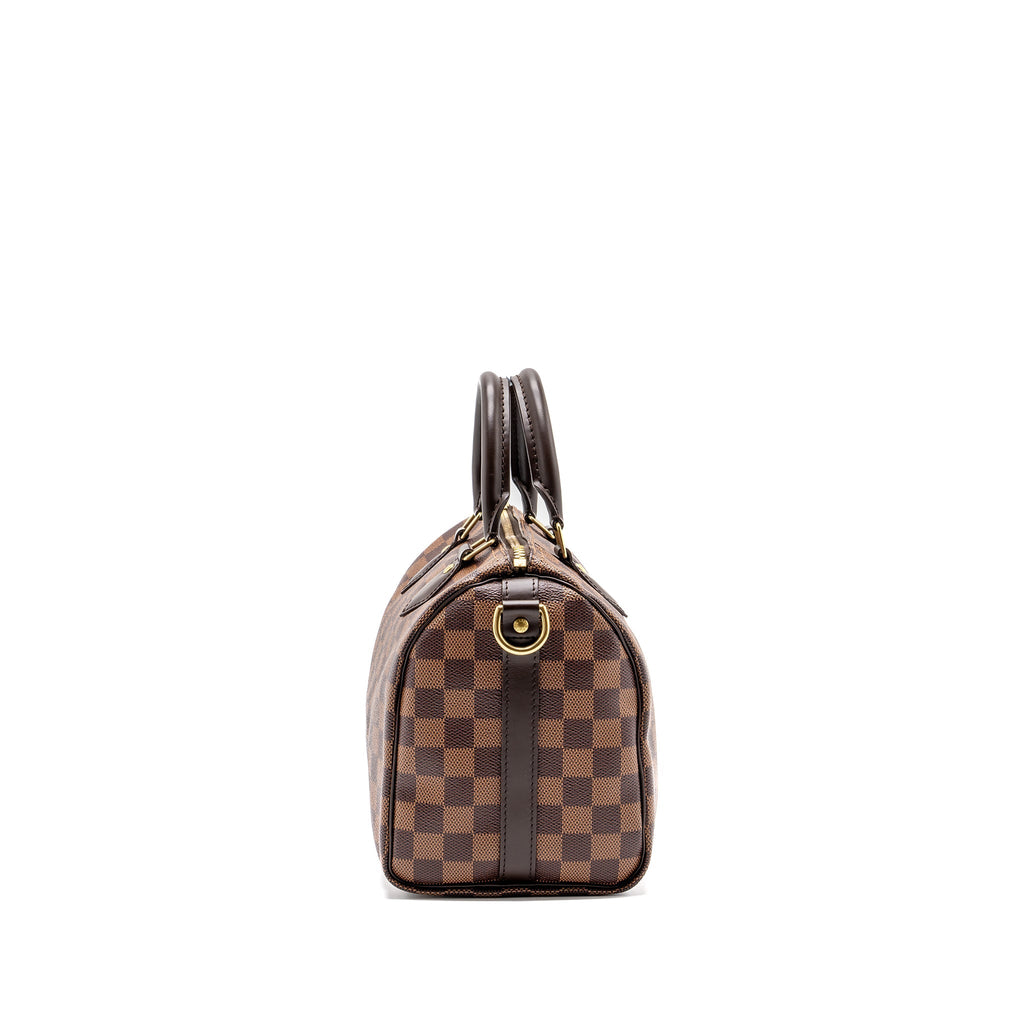 LOUIS VUITTON SPEEDY 25 DAMIER EBENE GHW