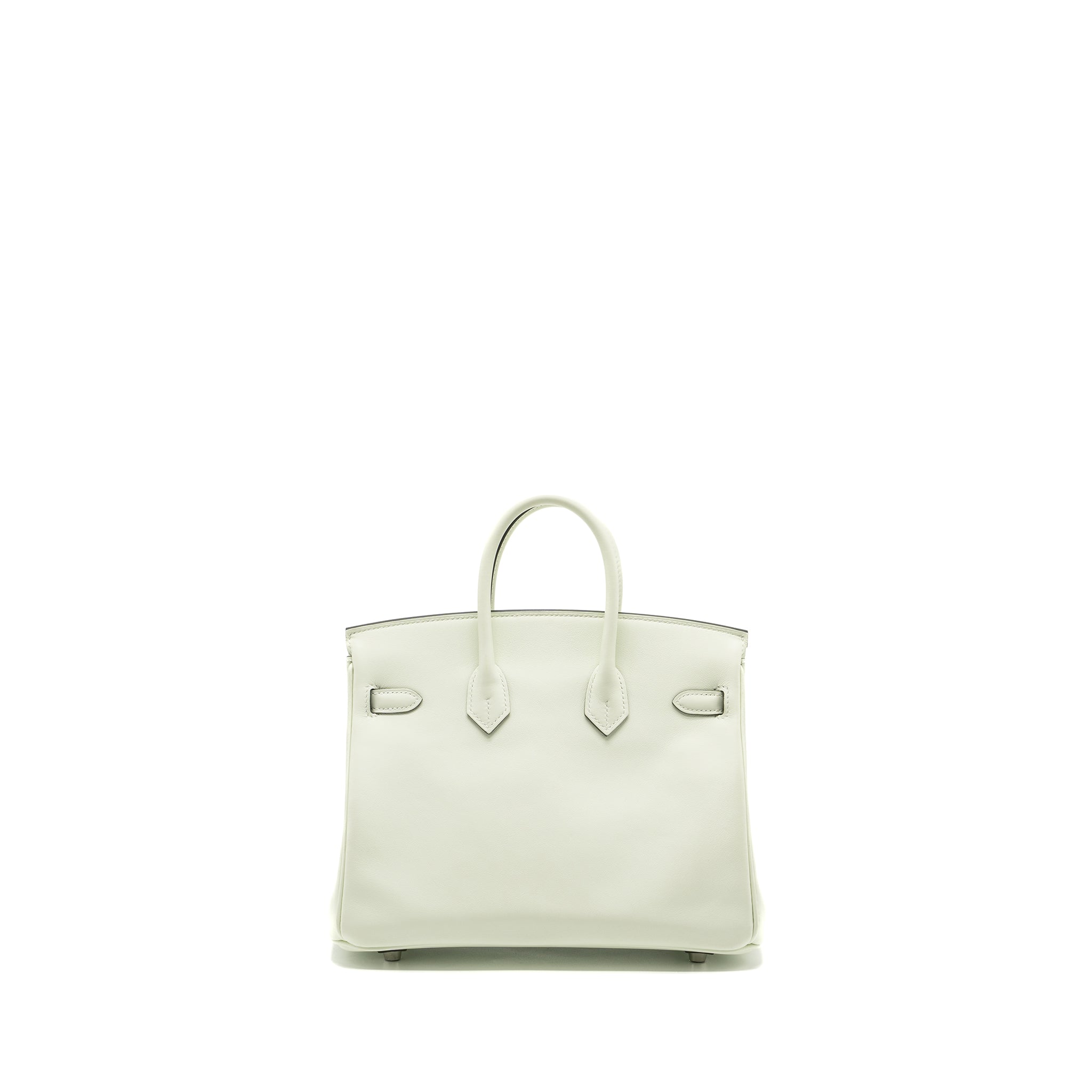 HERMES BIRKIN 25 SWIFT VERT FIZZ SHW