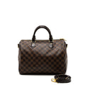LOUIS VUITTON SPEEDY BANDOULIERE 30 DAMIER EBENE GHW