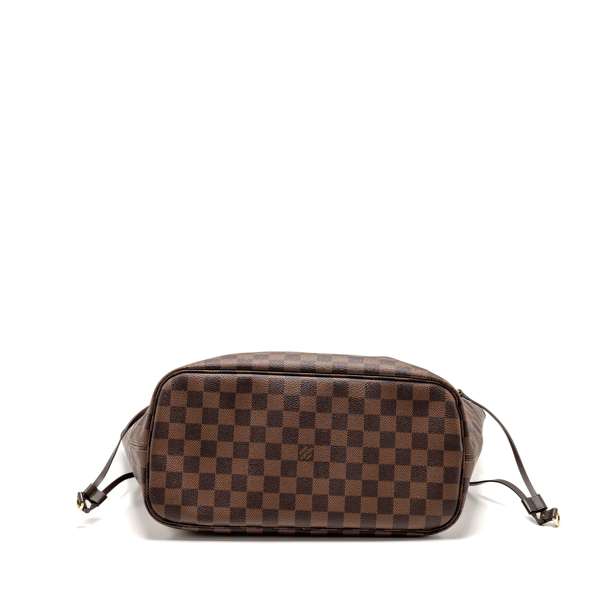 LOUIS VUITTON NEVERFULL MM DAMIER EBENE CANVAS GHW